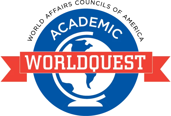 Academic WorldQuest globe emblem.